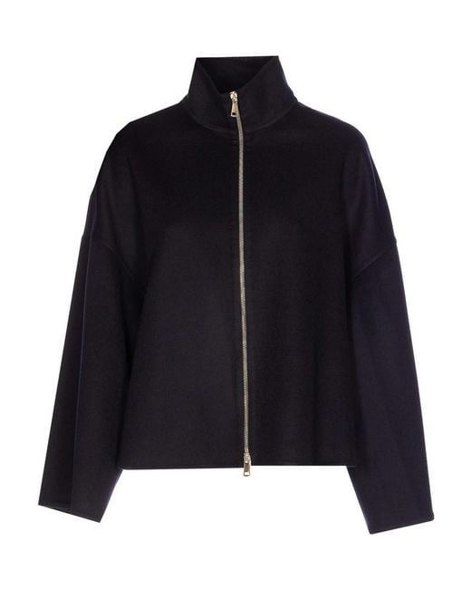Fabiana Filippi Blue Wool Jacket