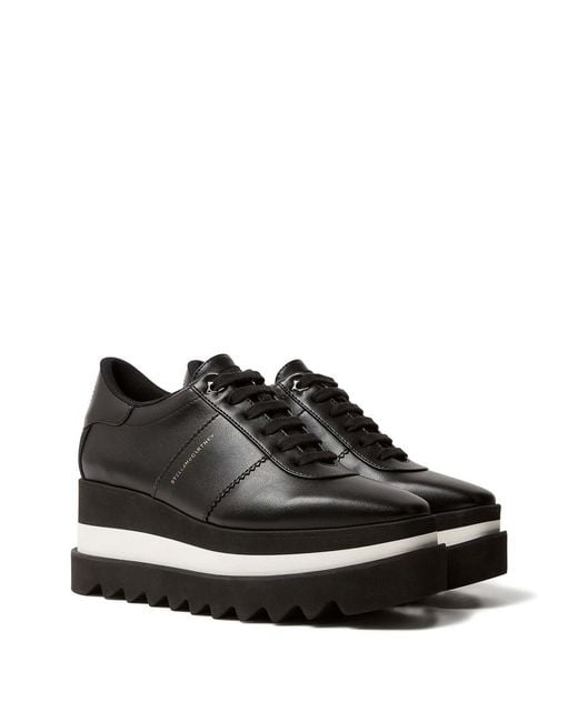 Stella McCartney Black Sneakelyse Sneakers