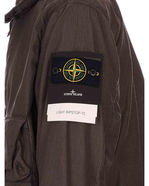 Stone Island Brown Outerwear for men