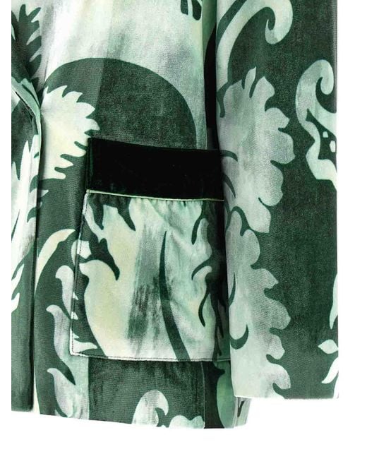 F.R.S For Restless Sleepers Green Mereope Blazer