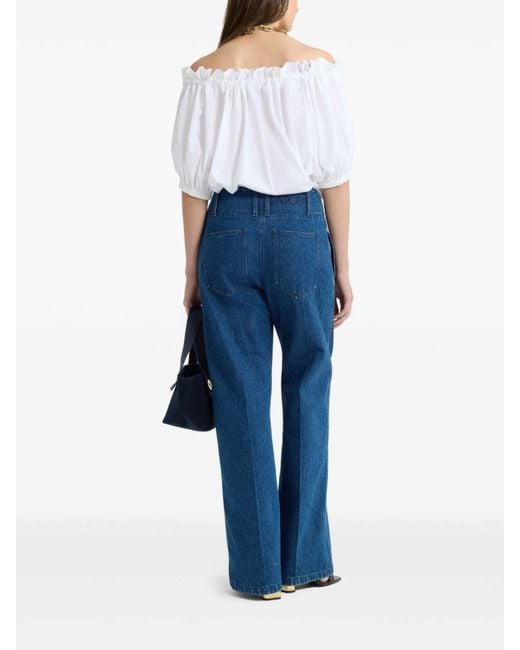 Patou White T-Shirts And Polos