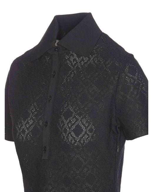 Givenchy Black Polo Monogram Dress