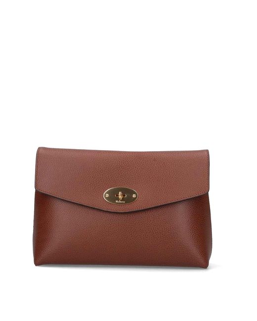 Mulberry Brown Pouch Make-Up