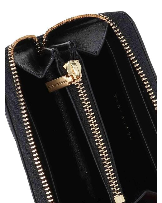 Tory Burch Black Small Zip Wallet
