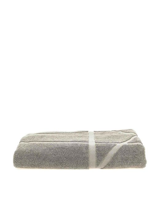 Rick Owens Gray Beach Towel