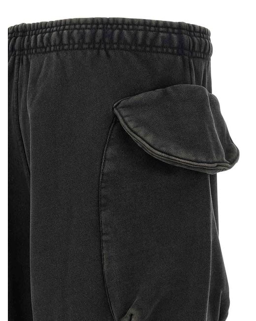 Entire studios Black Heavy Gocar Pants for men