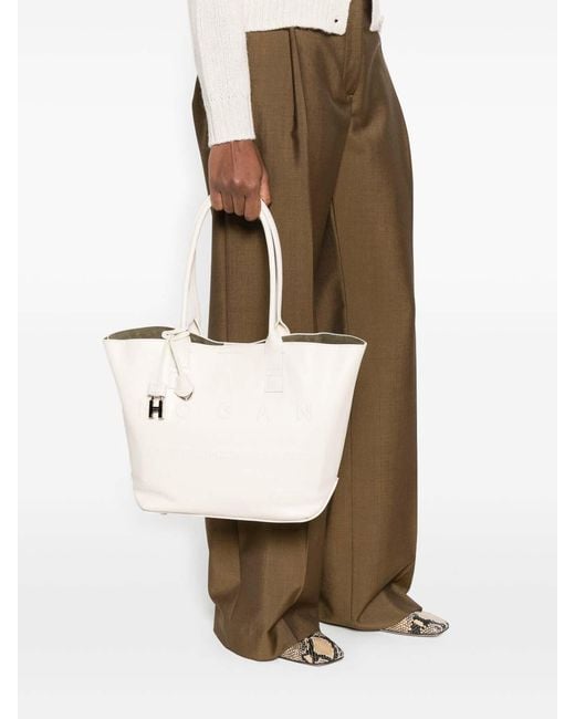 Hogan White Tote