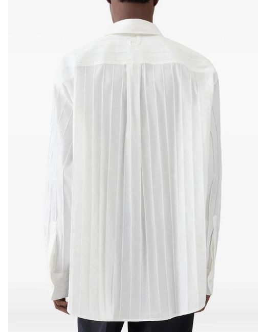 Jacquemus White The Gardian Shirt for men