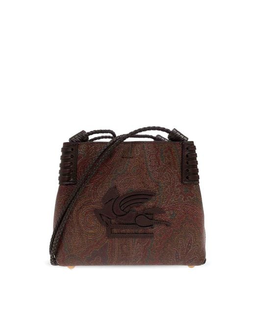 Etro Brown Shopping Libra Arnica