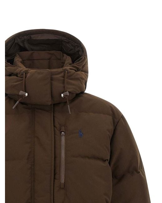 Polo Ralph Lauren Brown Carly' Down Jacket