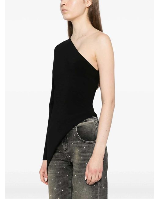 Alexander Wang Black Asymmetric Shirt