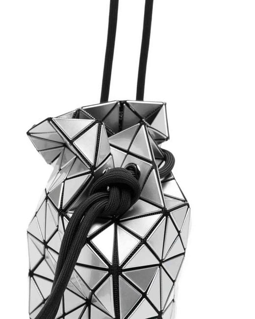 Issey Miyake White Wring Satchel Bag
