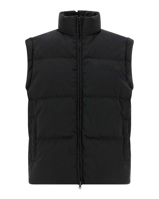 MM6 by Maison Margiela Black Embroidery Down Jacket