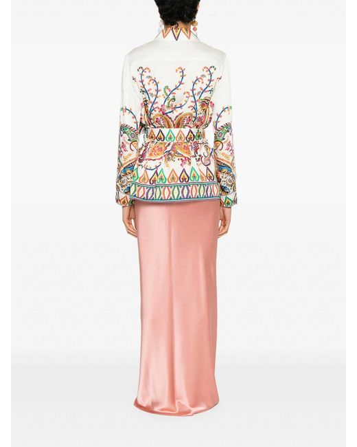 Etro White Outerwear
