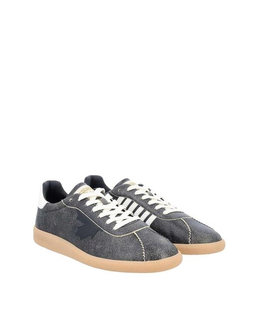 DSquared² Black Sneaker Rebels for men