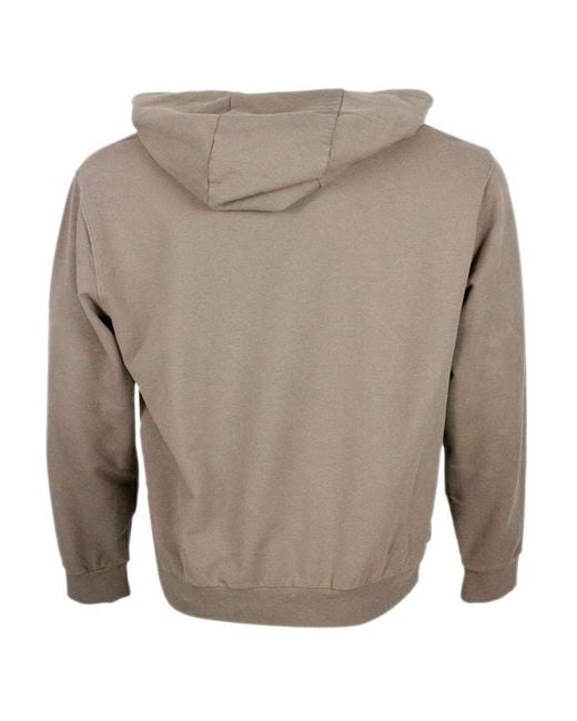 04651/A TRIP IN A BAG Gray Sweatshirt for men