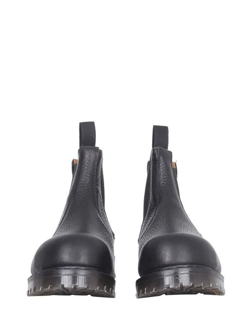 YMC Black Leather Boots