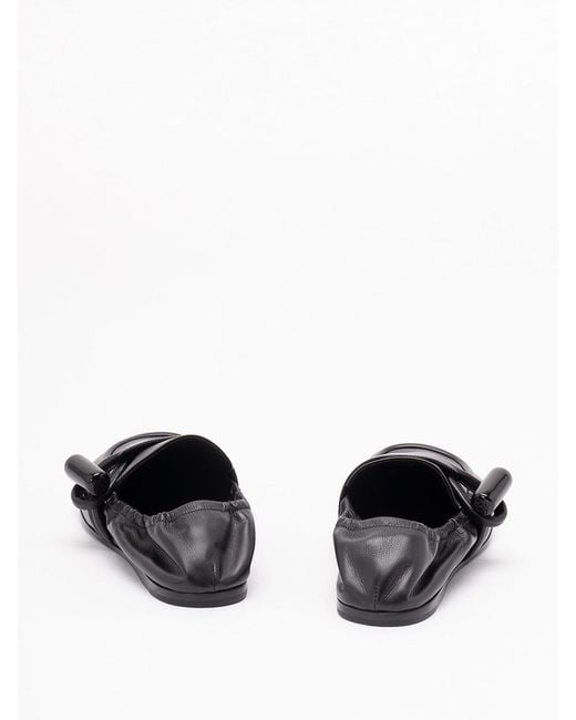 Loewe Gray 'Toggle' Loafers