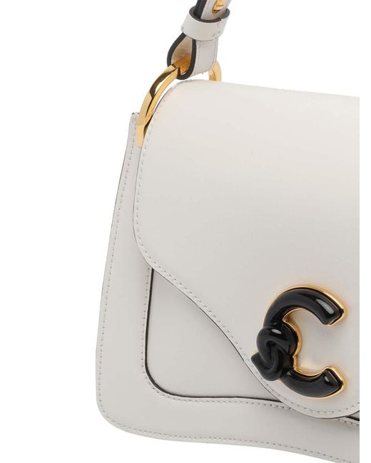Coccinelle White C-Me Handbag