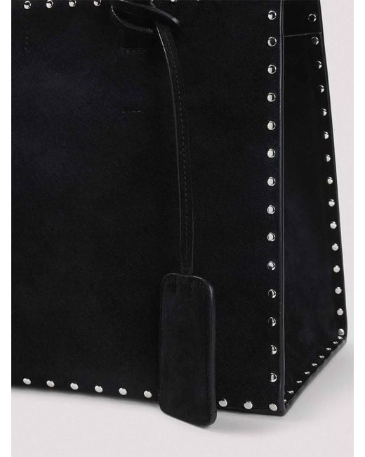 Phoebe Philo Black Stud Cabas Small Bag