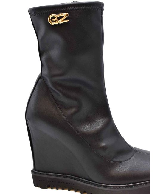 Giuseppe Zanotti Black Booties