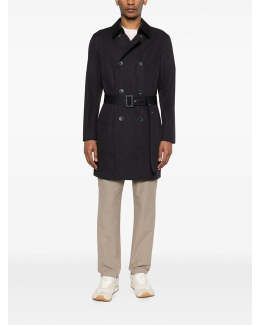 Herno Black Rainwear for men