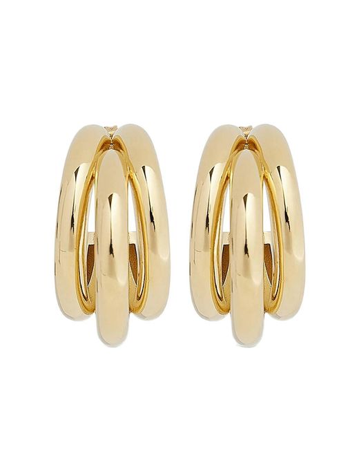 Rabanne White Kit Pin + Cuff Earrings