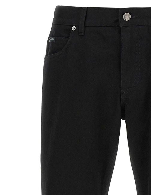 Dolce & Gabbana Black 'Mercury' Pants for men