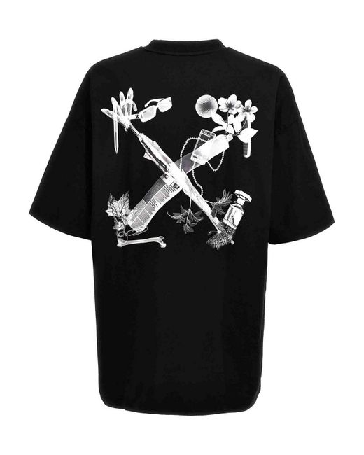 Off-White c/o Virgil Abloh Black Off- T-Shirts for men