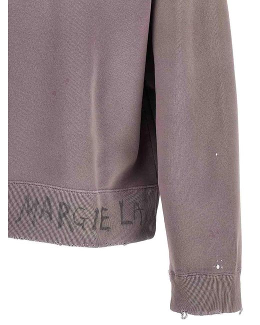 Maison Margiela Gray Sweatshirt for men