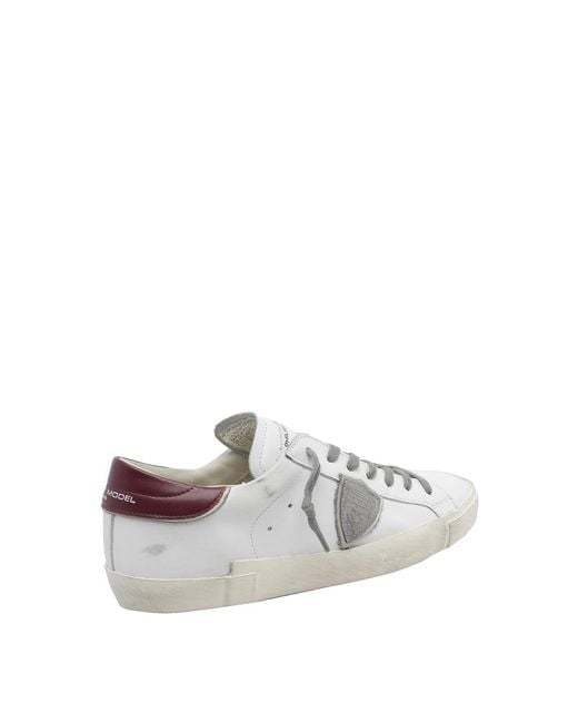 Philippe Model White Prsx Sneakers for men