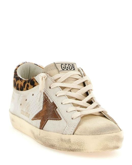 Golden Goose Deluxe Brand Multicolor Super-star Leo Sneakers