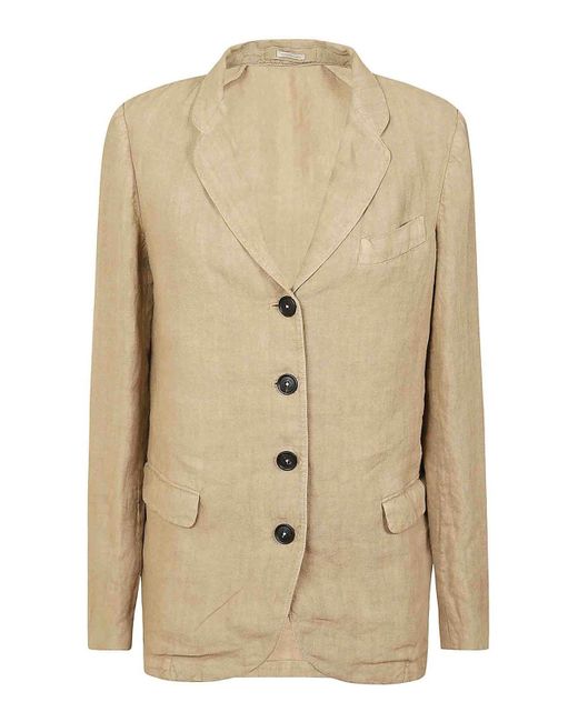 Massimo Alba Natural Linen Jacket