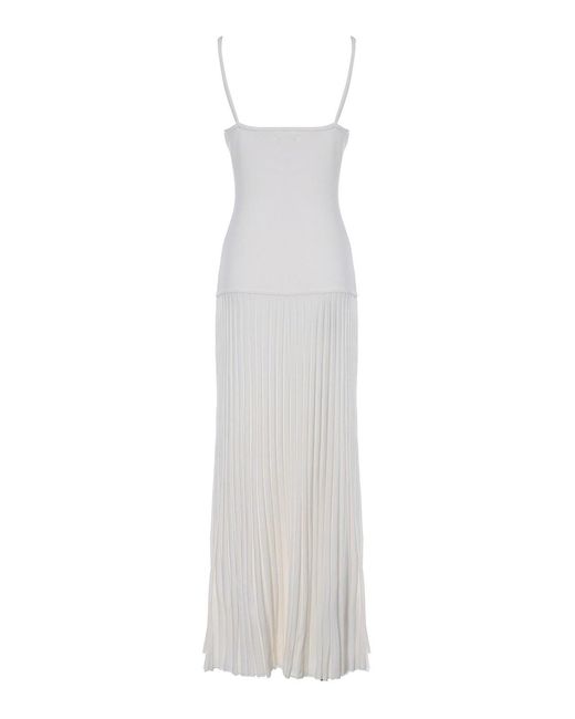 Christopher Esber White Salacia Wire Sunray Dress