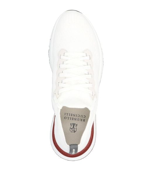 Brunello Cucinelli Natural Running Sock Sneakers for men