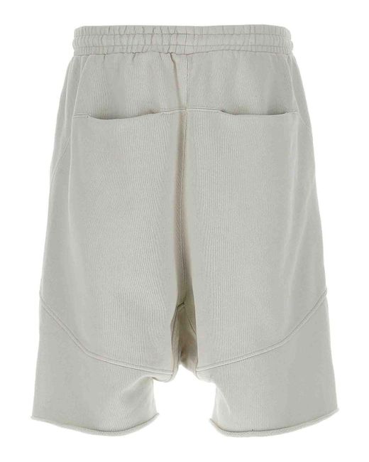 Entire studios Gray Heavy Drop Bermuda Shorts for men