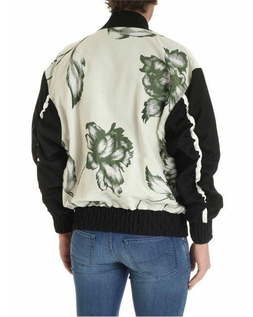 Vivienne Westwood Gray Peony Oversize Bomber for men