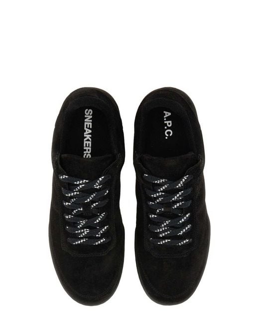 A.P.C. Black Sneaker Moe