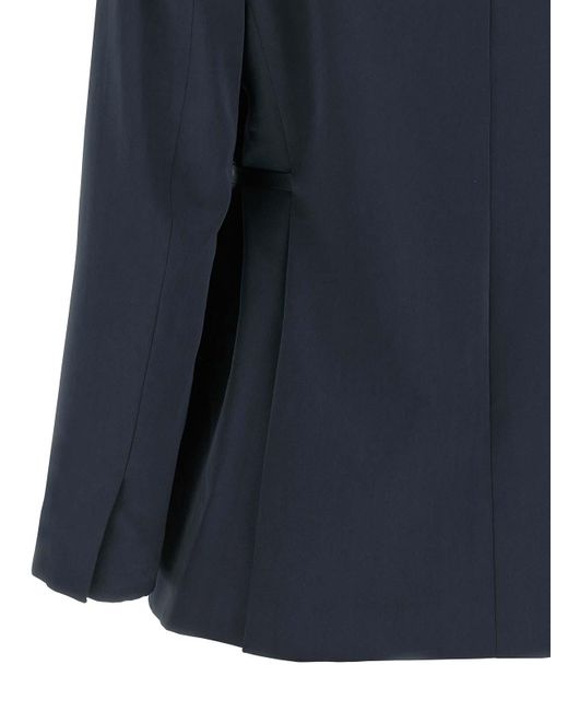 Theory Blue Blazer City Twill