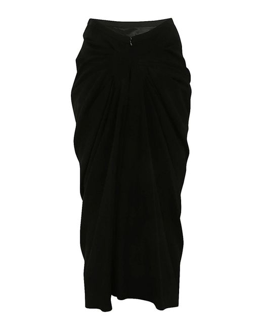 Dries Van Noten Black 01730 Sonata Skirt