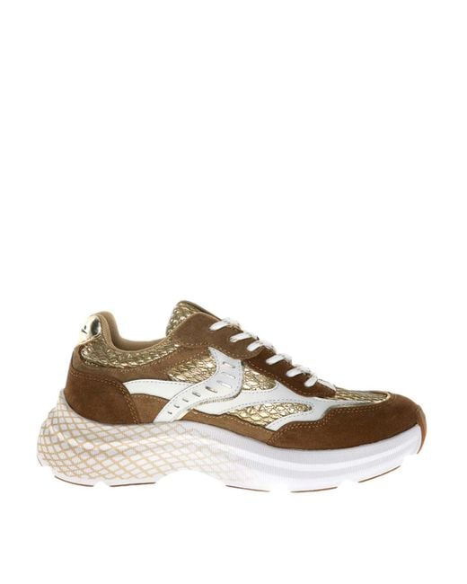 Voile Blanche Brown Sneakers Marrone