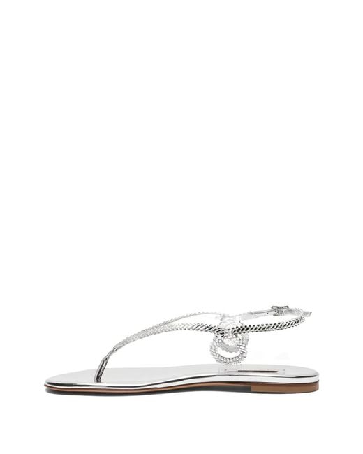 Casadei White Josephine Sandals
