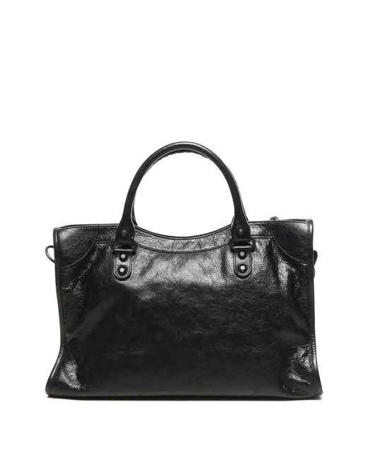Balenciaga Black City Medium Bag