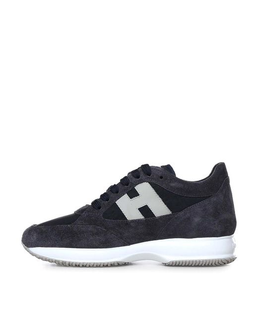Hogan Blue Interactive Sneakers for men