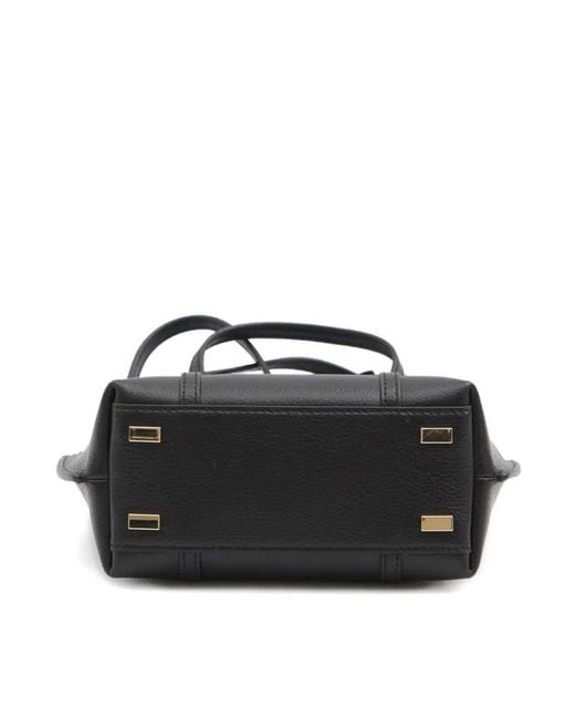 Tory Burch Black Mini Perry Tote Bag