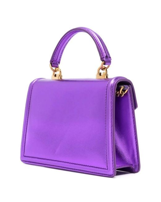 Dolce & Gabbana Purple Mini Devotion Bag