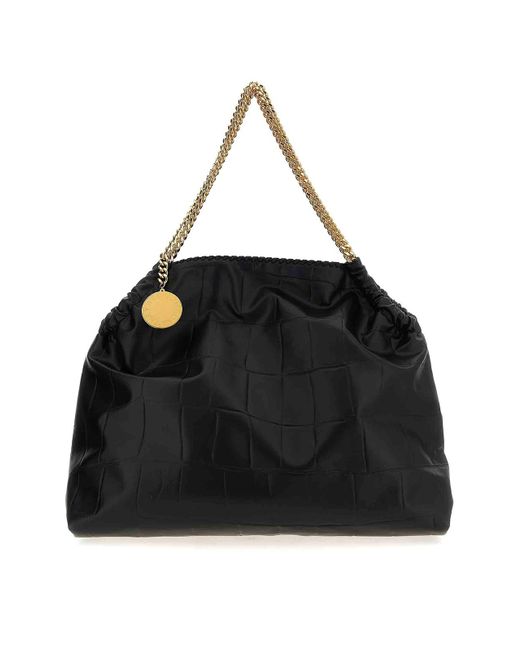 Stella McCartney Black Large Shopping Bag