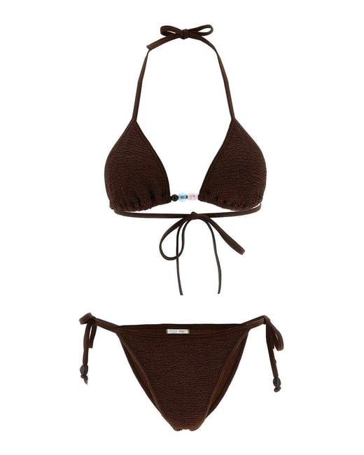 Hunza G White Gina' Bikini