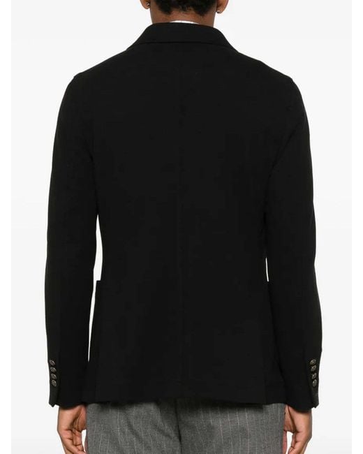 Circolo 1901 Black Double-Breasted Jacket for men