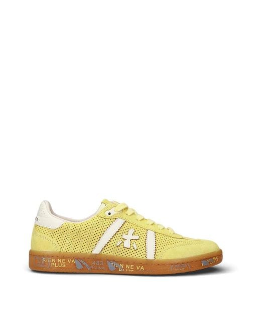 Premiata Yellow Sneakers